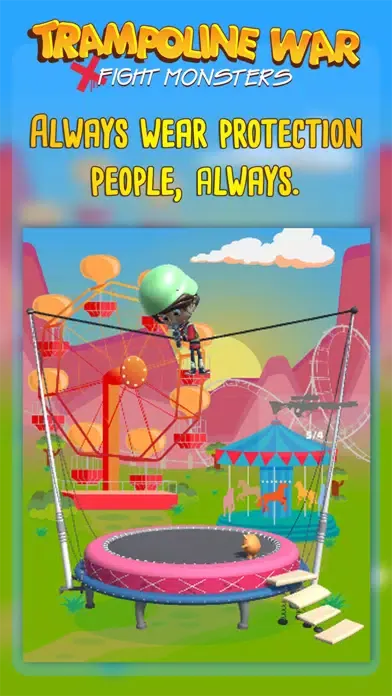Trampoline War : Fight Monster Screenshots