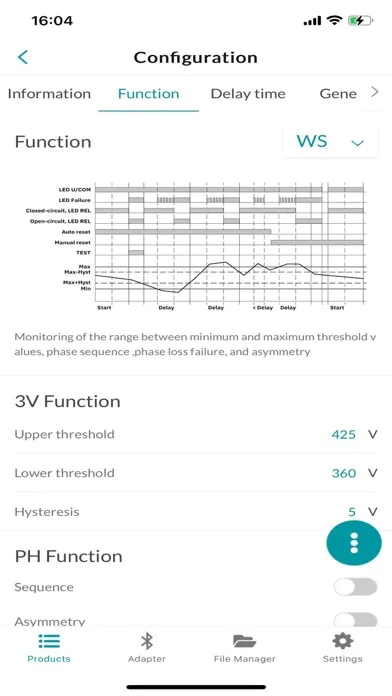 Tangkapan layar MONITORING & TIMER RELAY