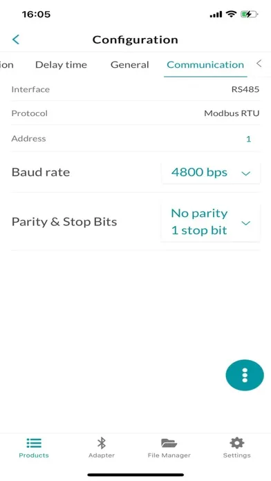 Tangkapan layar MONITORING & TIMER RELAY