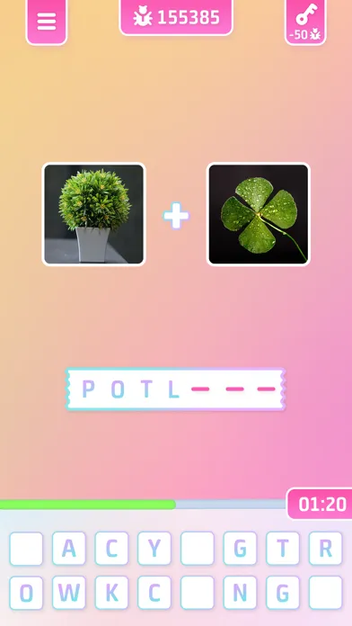 Pics 2 Word Combine Puzzle应用截图