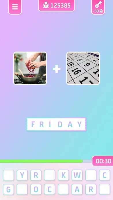 Pics 2 Word Combine Puzzle应用截图