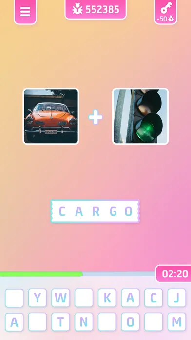 Pics 2 Word Combine Puzzle应用截图