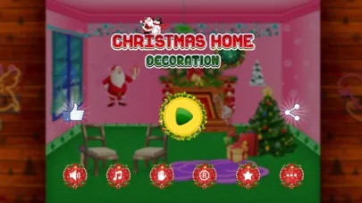 Ảnh chụp màn hình của Christmas Home Decoration Game