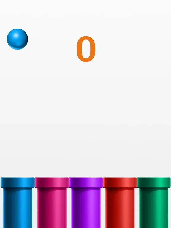 Ảnh chụp màn hình của Droppy Ballz Falling Down iPad 