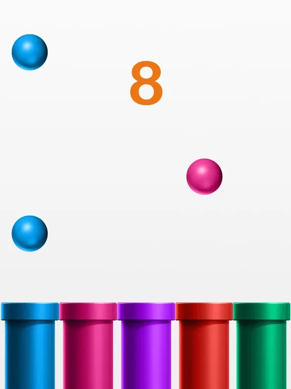 Ảnh chụp màn hình của Droppy Ballz Falling Down iPad 