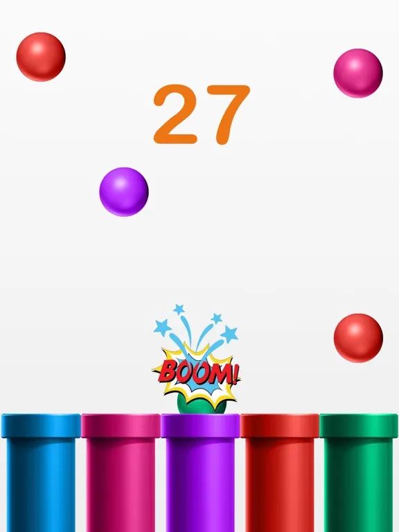 Ảnh chụp màn hình của Droppy Ballz Falling Down iPad 