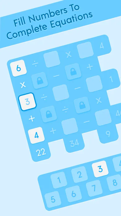 Capturas de tela do Mathology Puzzle Increase IQ