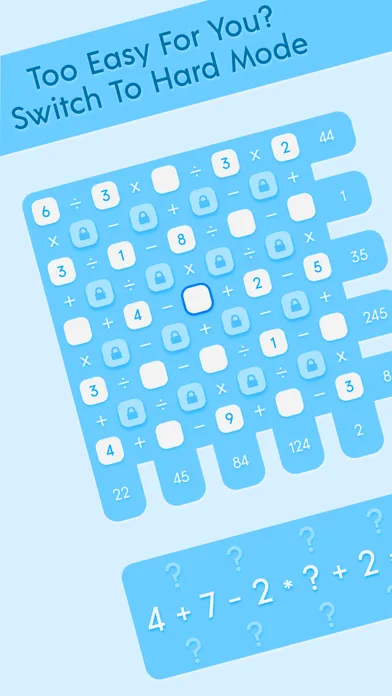Capturas de tela do Mathology Puzzle Increase IQ