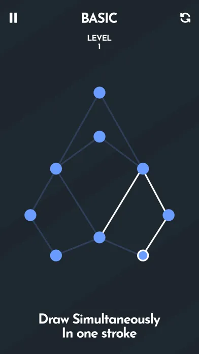 Screenshot di One Line Knot Drawing Master