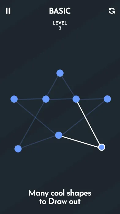 Screenshot di One Line Knot Drawing Master