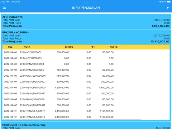 صور Bess Mobile Accounting iPad 