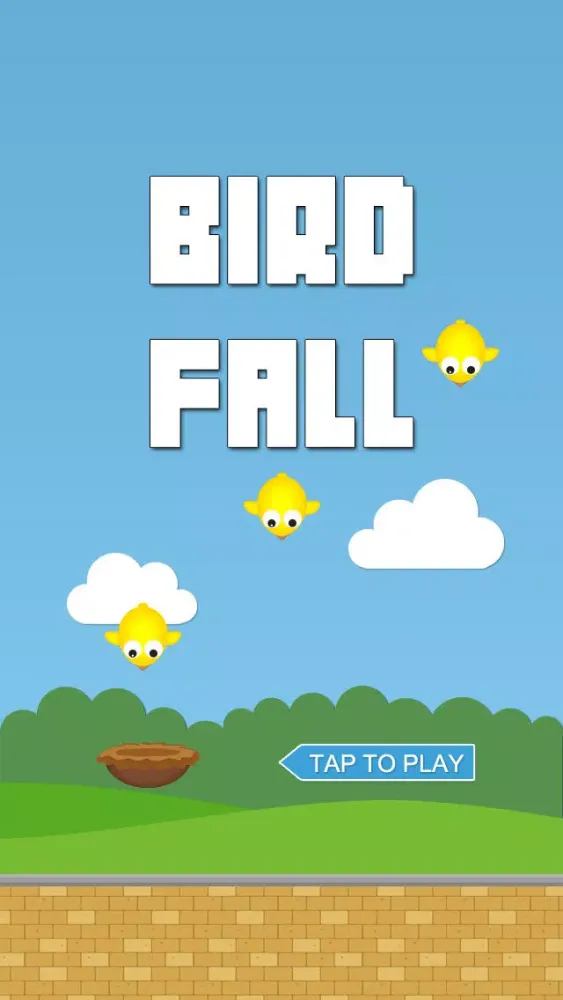 Bird Fall - Attack of the swamp of birds from the sky (by duet puppy game) Ekran Görüntüleri