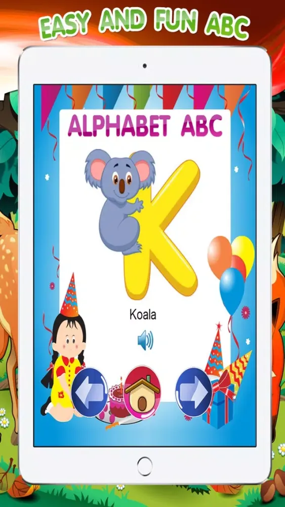 تصاویر Learning Animals ABC Alphabet Education for Kids