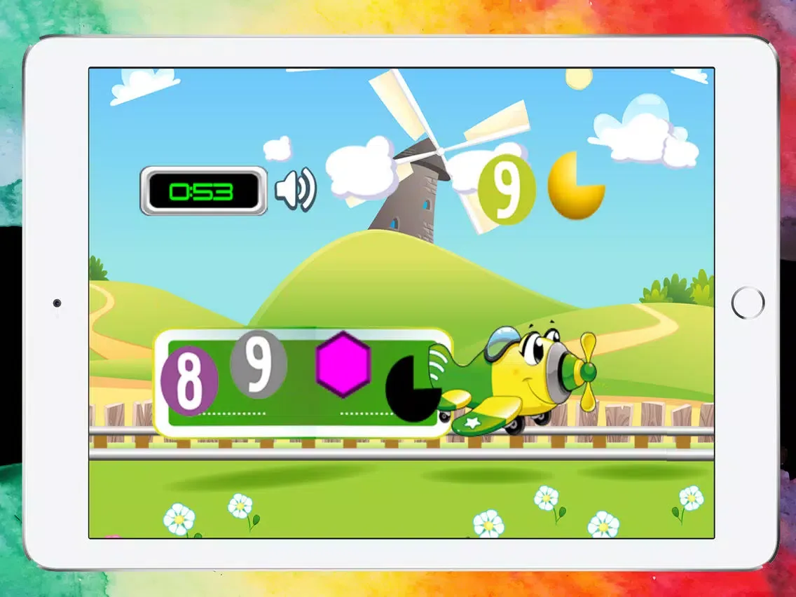 Learn English Alphabets ABC and 123 Number Games with Planes | Education for Kindergarten iPad  Screenshots