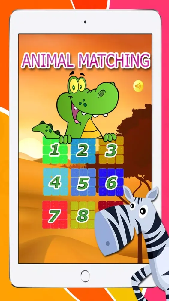 تصاویر Free Matching Game Animals for Educational