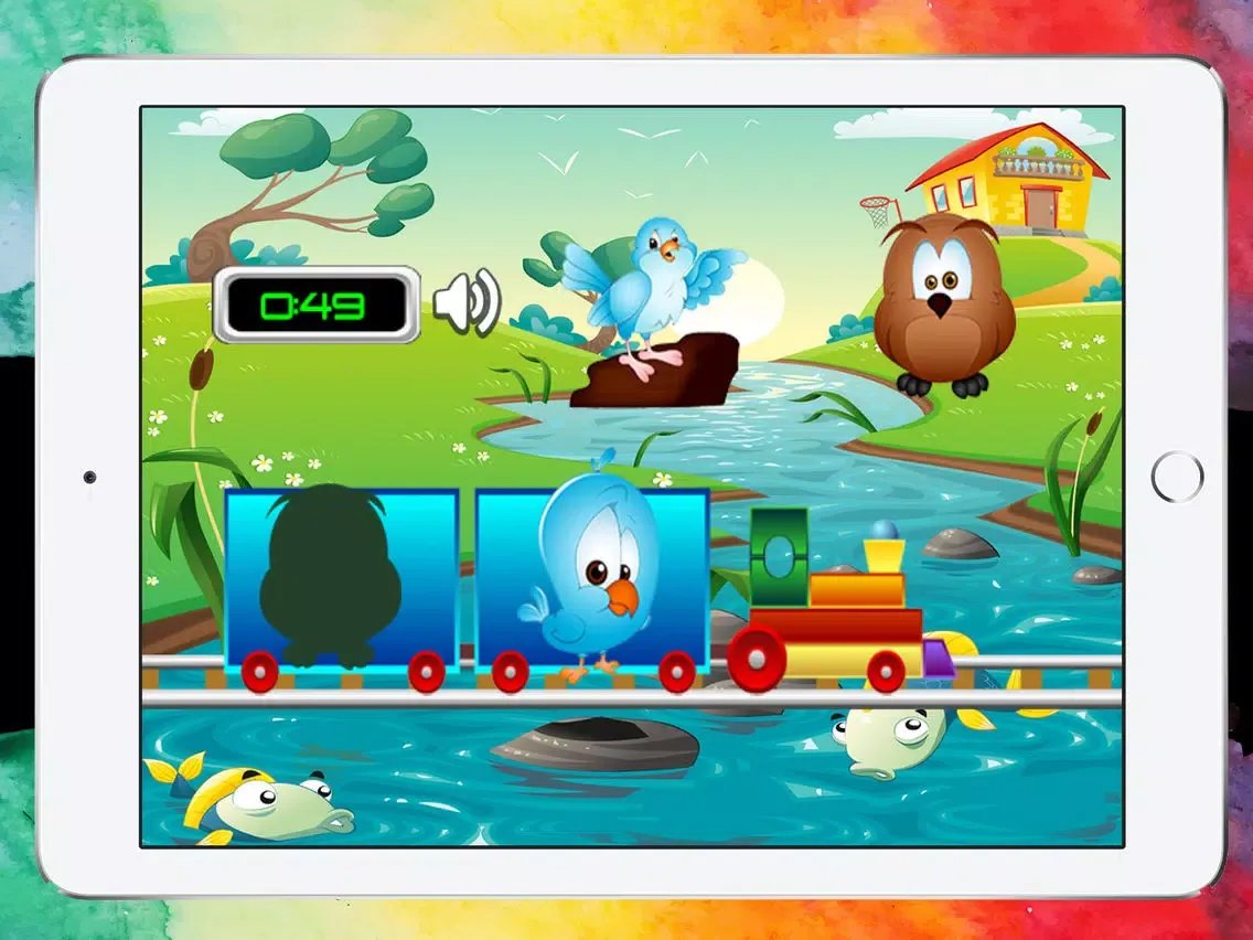 Birds Puzzles for Toddlers and Kids Free iPad  Screenshots