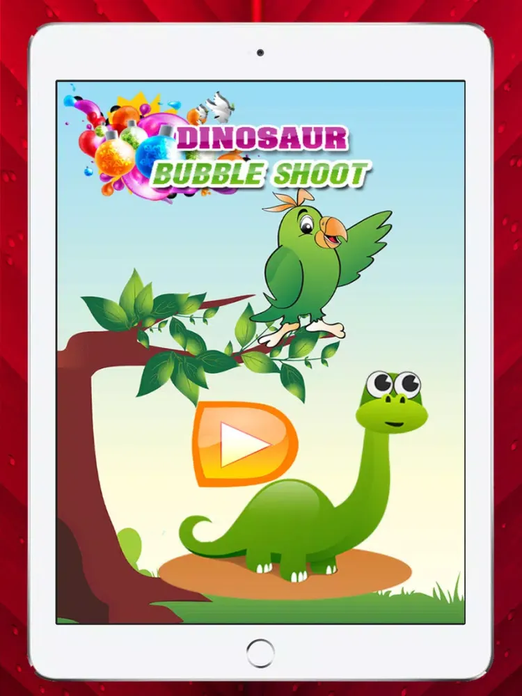 Скриншоты The Little Dinosaur Bubble Shooter Game Free iPad 