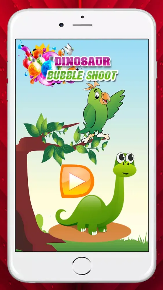 Скриншоты The Little Dinosaur Bubble Shooter Game Free