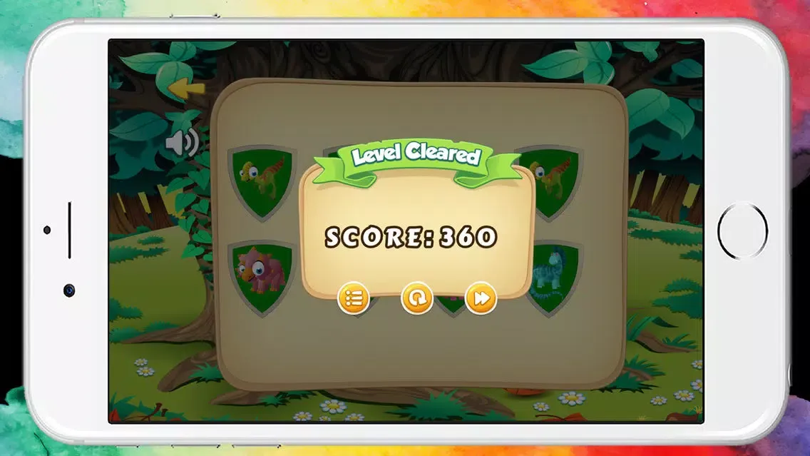 Capturas de pantalla de Dinosaur Photo Matching Card game for Preschool Free
