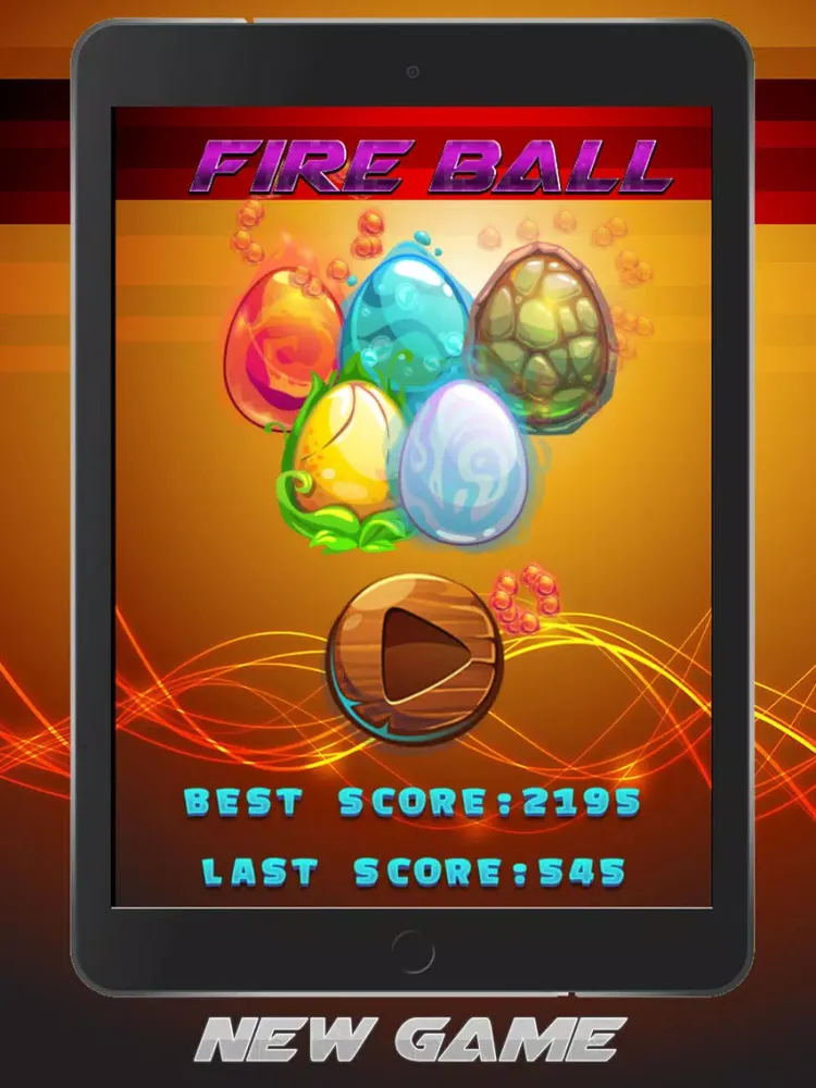 Fire Ball Crush iPad 應用截圖