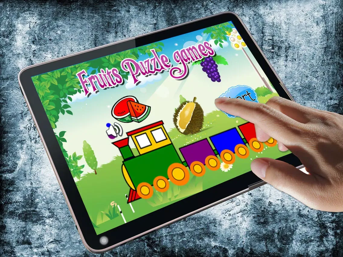 تصاویر Fruits and Vegetable Puzzles for Preschool and Kids iPad 