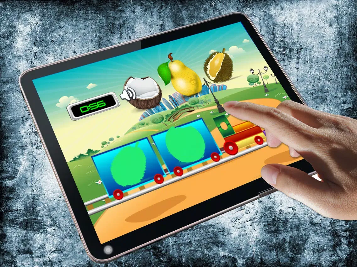 تصاویر Fruits and Vegetable Puzzles for Preschool and Kids iPad 