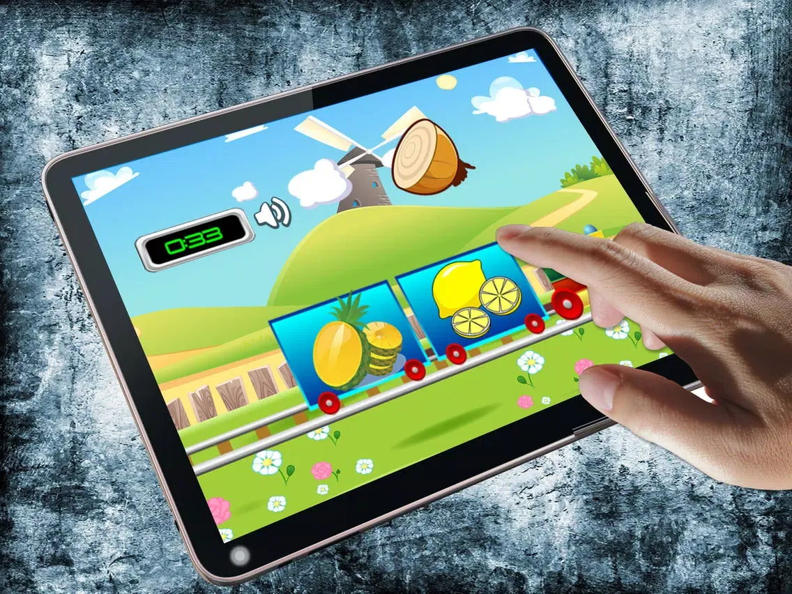 تصاویر Fruits and Vegetable Puzzles for Preschool and Kids iPad 