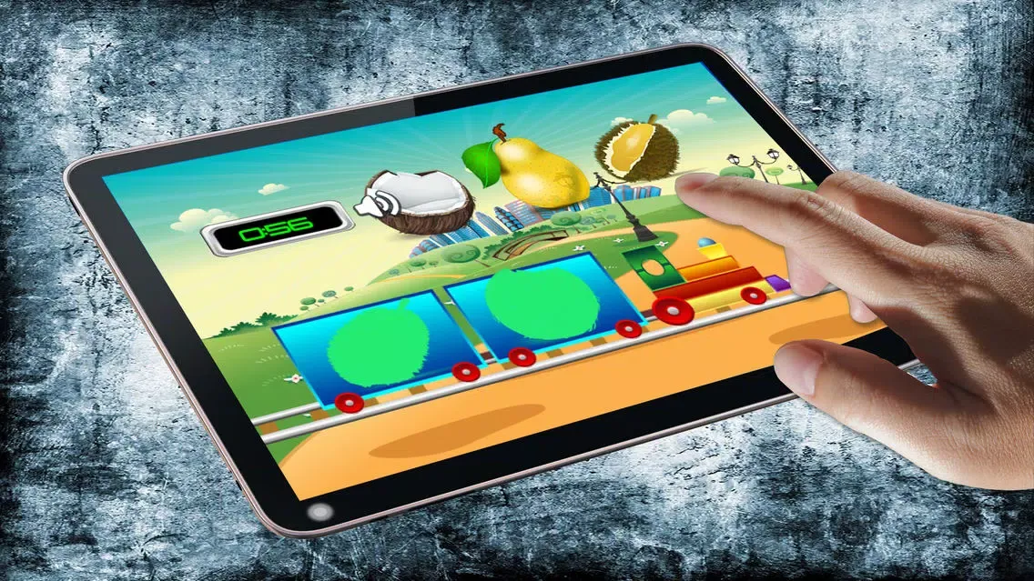تصاویر Fruits and Vegetable Puzzles for Preschool and Kids