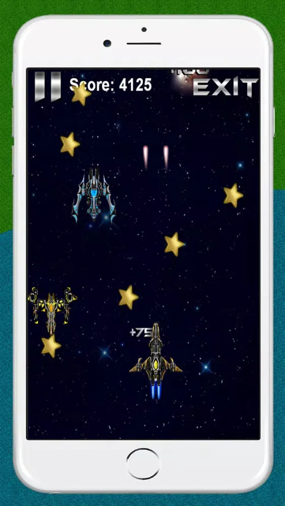 Galaxy Spaceship Shooter Flight Games for Free Screenshots