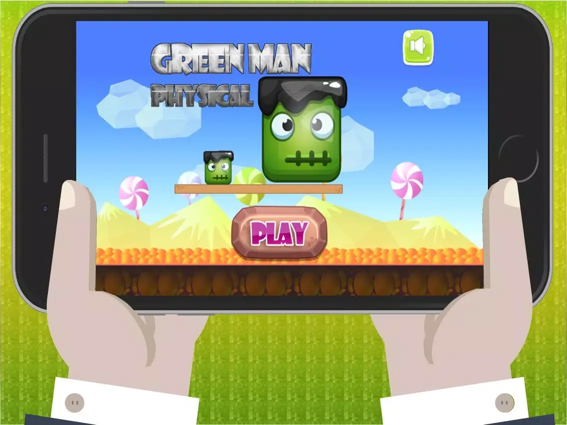 Capturas de tela do Green Man Physical iPad 