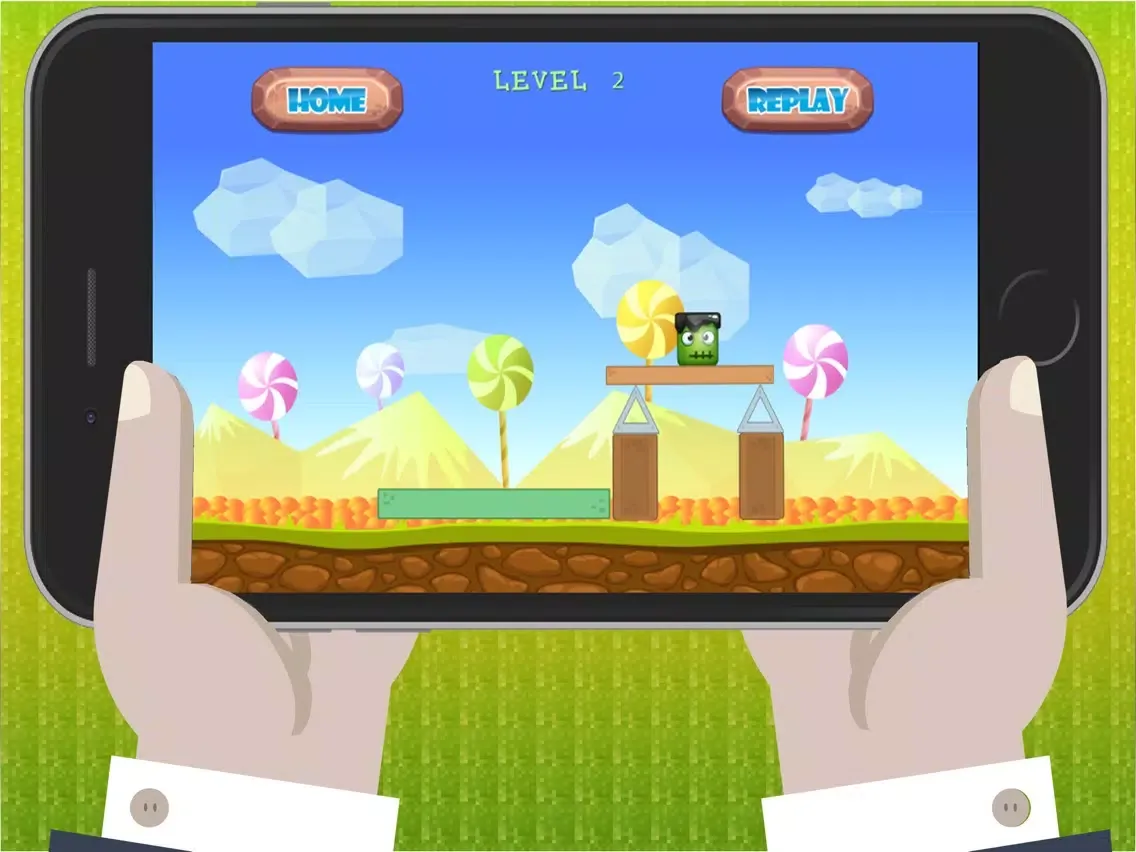 Capturas de tela do Green Man Physical iPad 