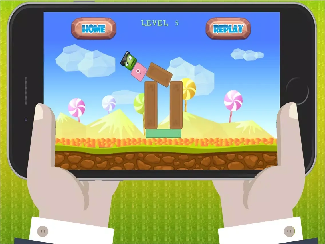 Capturas de tela do Green Man Physical iPad 