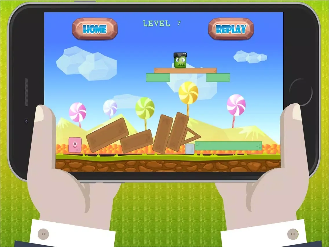 Capturas de tela do Green Man Physical iPad 