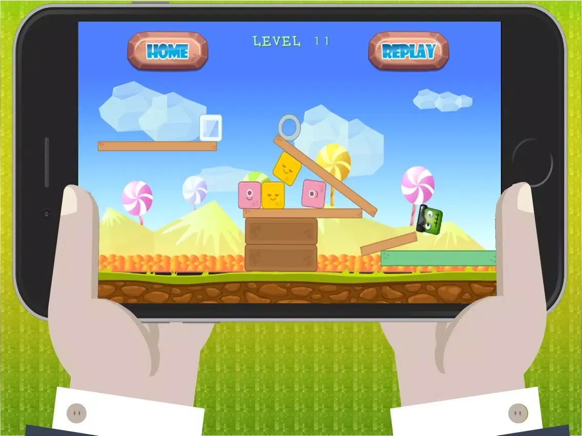 Capturas de tela do Green Man Physical iPad 