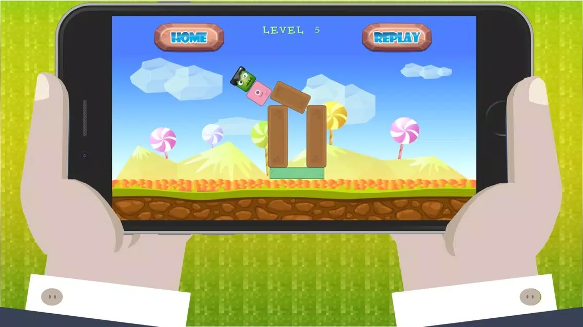 Capturas de tela do Green Man Physical