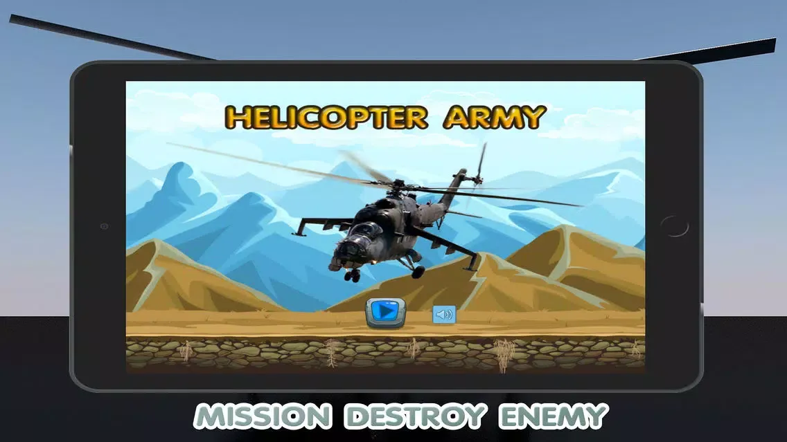 World Helicopter Gunship Air Strike Game应用截图