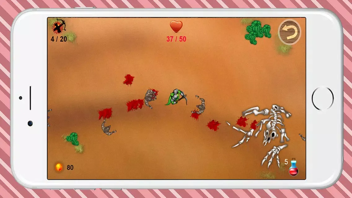 Hero Knight Defender War Games स्क्रीनशॉट