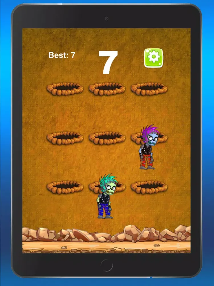 Hit a Zombies iPad  스크린샷