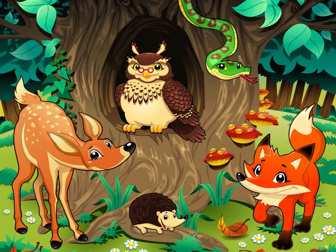 Скриншоты Jigsaw Puzzle Game for Kids - Animals World iPad 