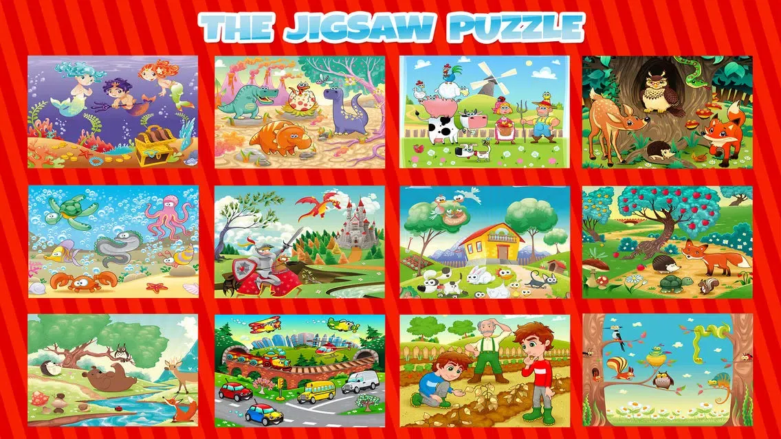 Скриншоты Jigsaw Puzzle Game for Kids - Animals World