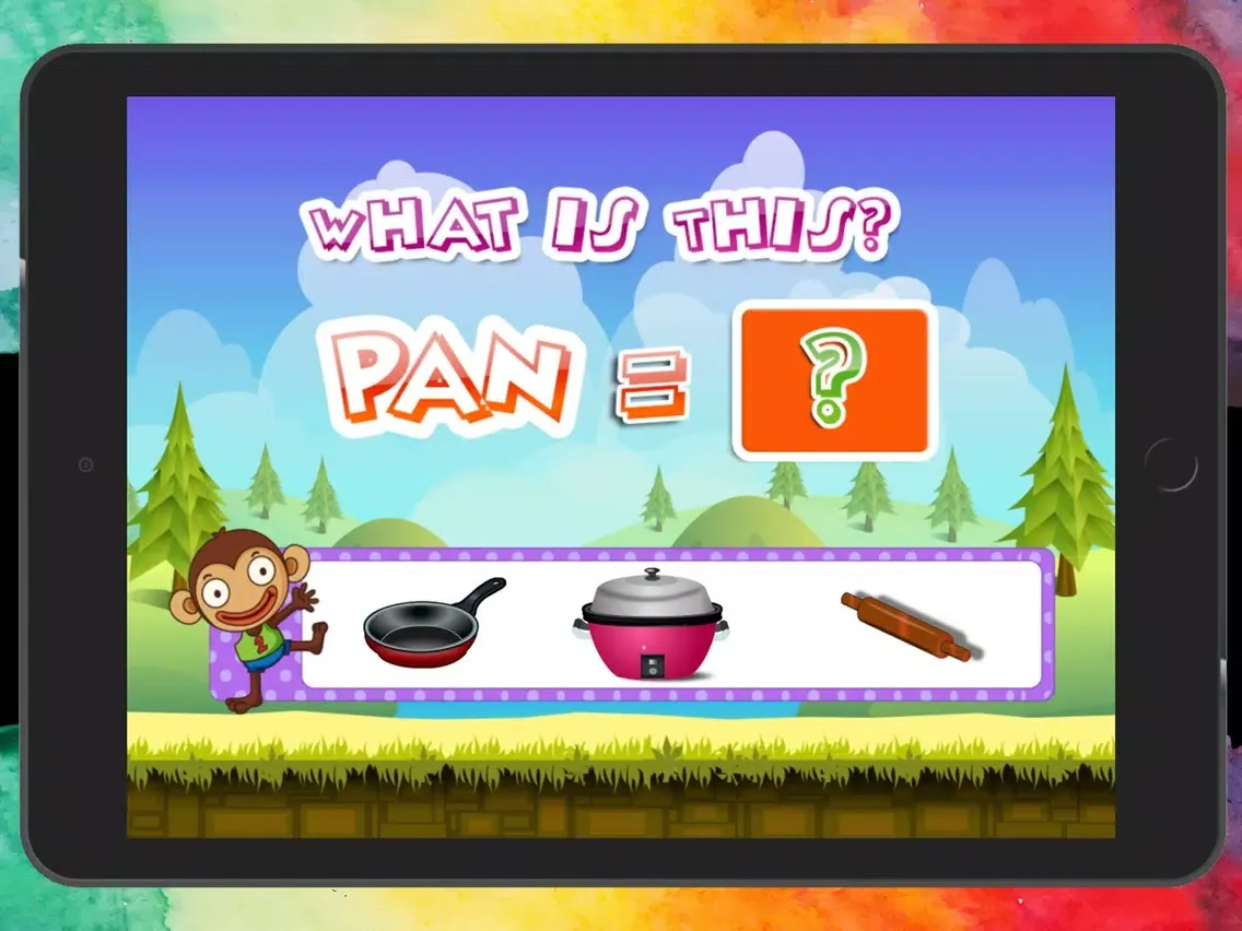 English Learning Kitchen Vocabulary iPad  Ekran Görüntüleri