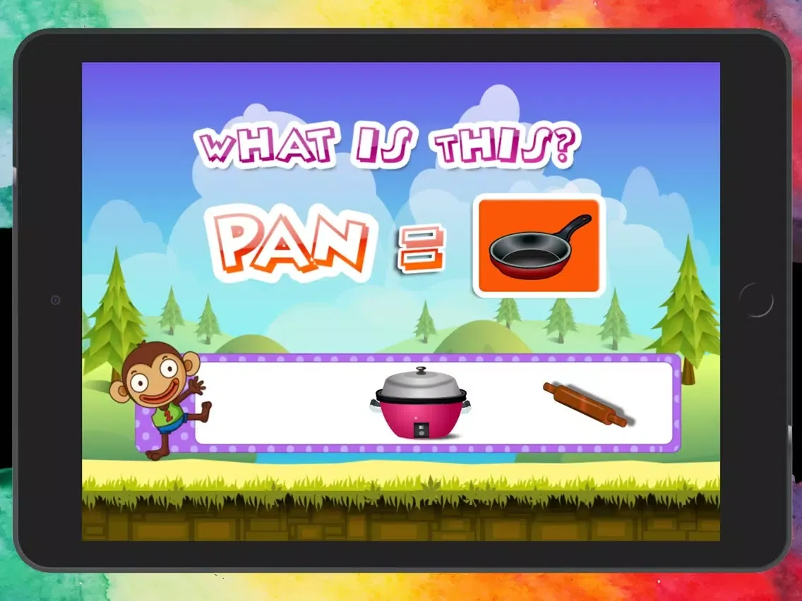 English Learning Kitchen Vocabulary iPad  Ekran Görüntüleri