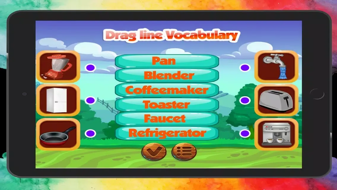 English Learning Kitchen Vocabulary Ekran Görüntüleri