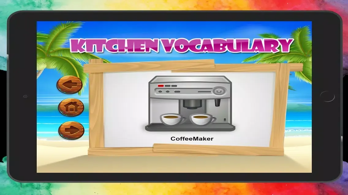 English Learning Kitchen Vocabulary Ekran Görüntüleri