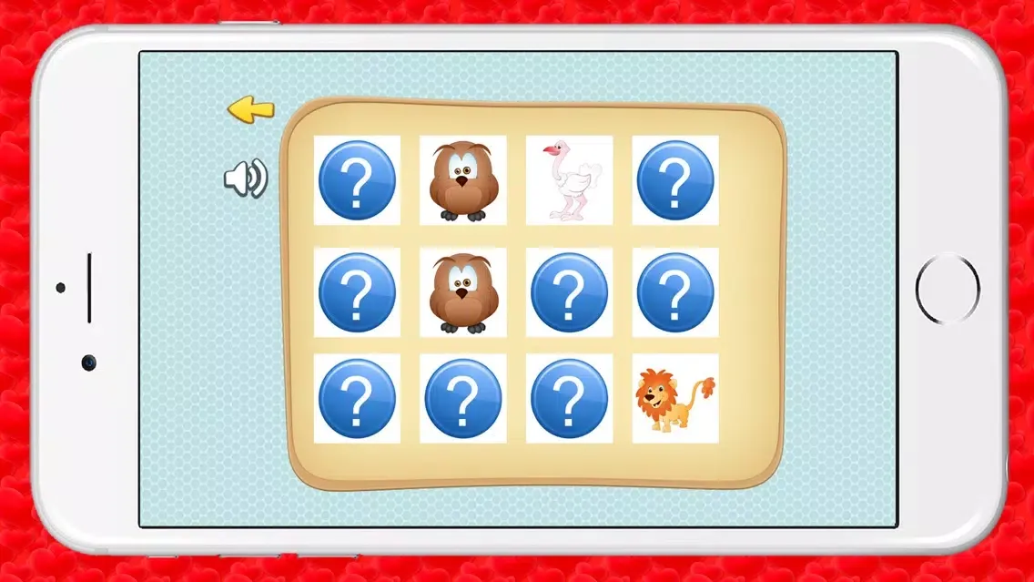 Capturas de tela do Matching Animals Memorize Games for Kids
