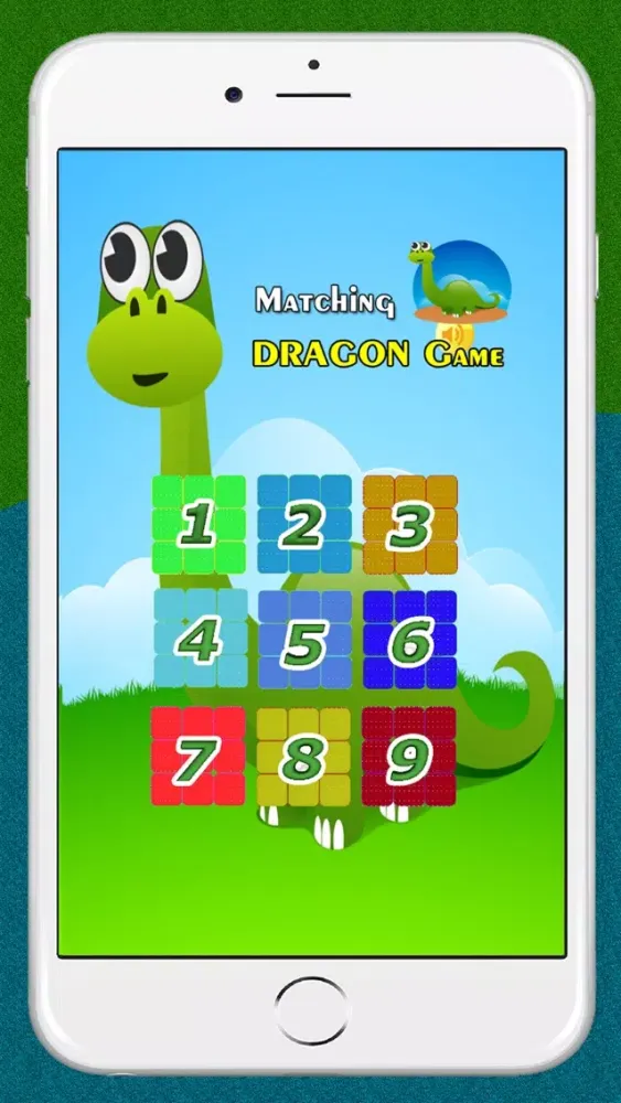 Matching Dragon World Memory Games for Kids Screenshots