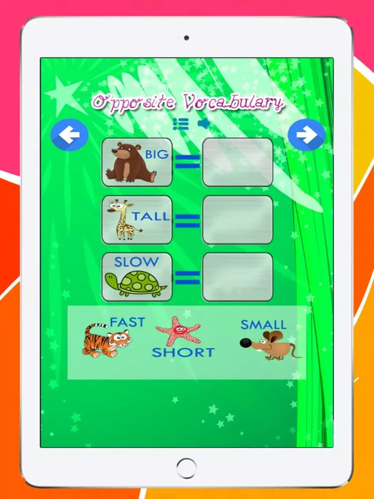 Capturas de tela do Learn Subject Conversation and Vocabulary Free : For Kindergarten and Preschool iPad 