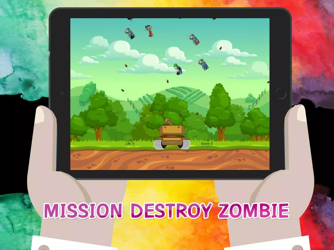 Скриншоты War of Tank Shooting Zombies Games for Kids iPad 