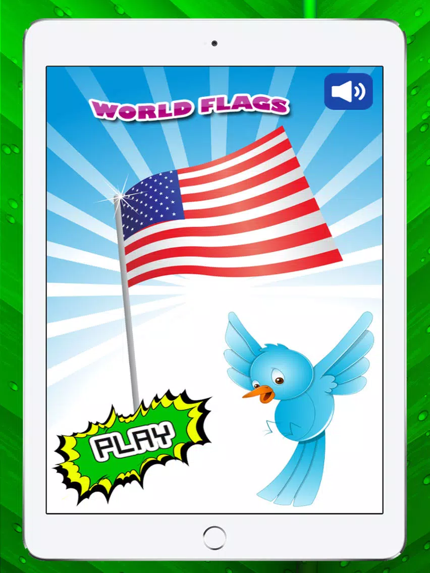 World Flags Quiz Game for Kids iPad  Screenshots