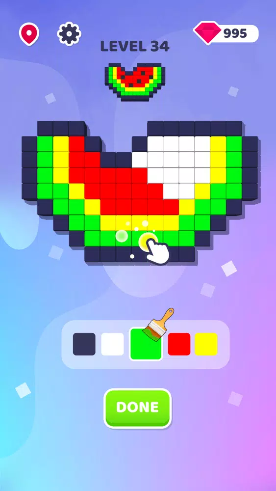 Pixel Paint Puzzle: Color 3D स्क्रीनशॉट